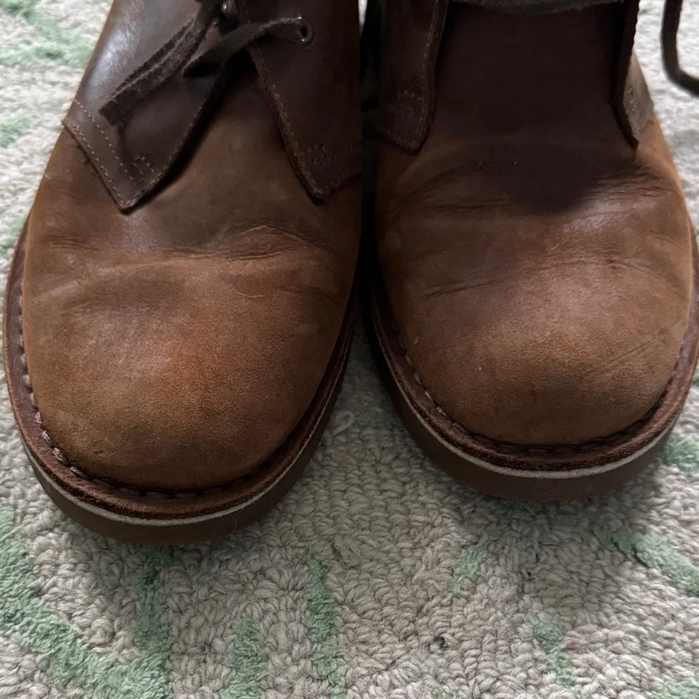 Clarks Dark Brown Chukka Boots 9.5